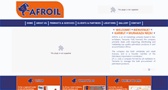 Desktop Screenshot of afroilgroup.com